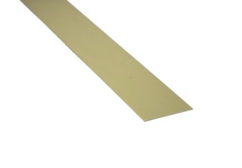 Brass Strip - 1\" Wide, 0.032\" Thick, 12\" Long #8242